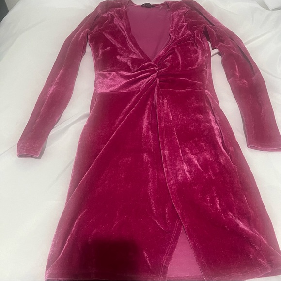 Velvet Mini Dress - Picture 5 of 8